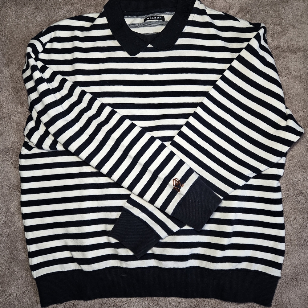 New Authentic Malbon Knit Golf Sweater